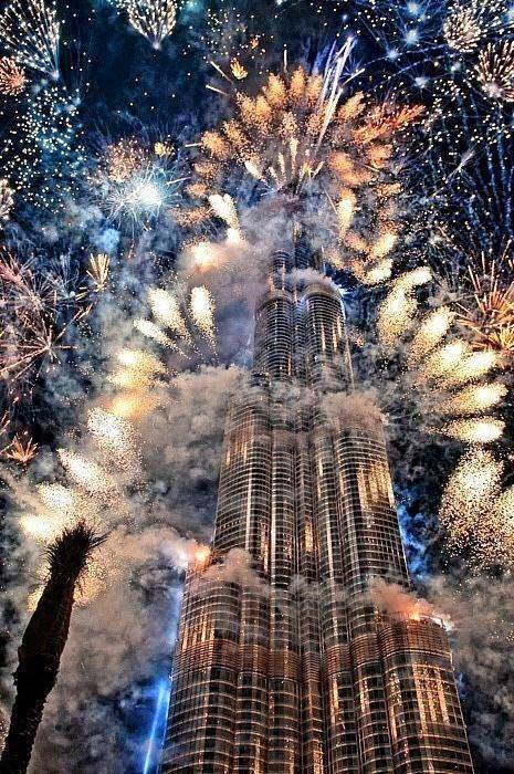 New Year celebration Dubai