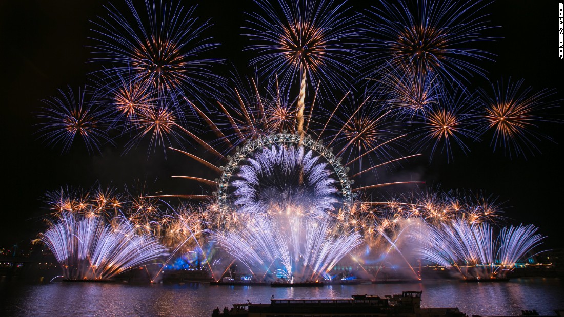 New Year celebration London
