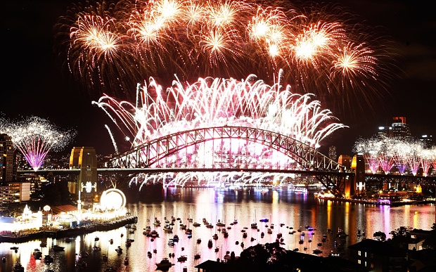 New Year eve celebration sydney