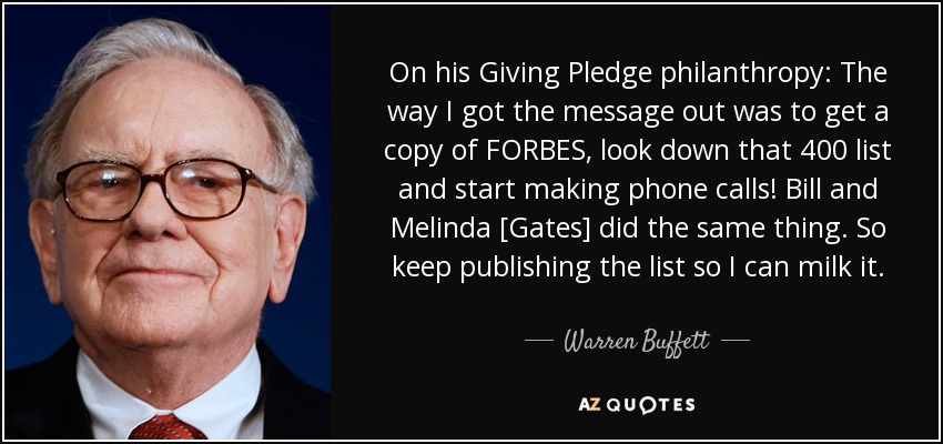 Warren Buffet Quote