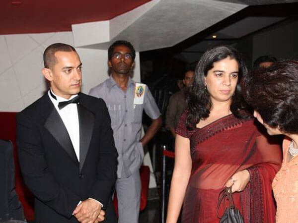 Aamir Khan and Reena Dutta