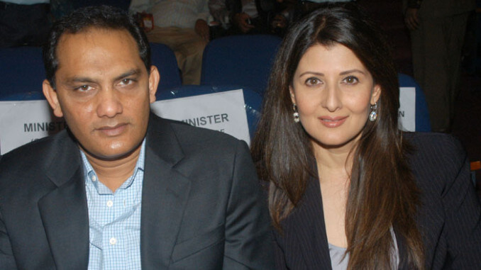 Sangita Bijlani and Mohammad Azharuddin