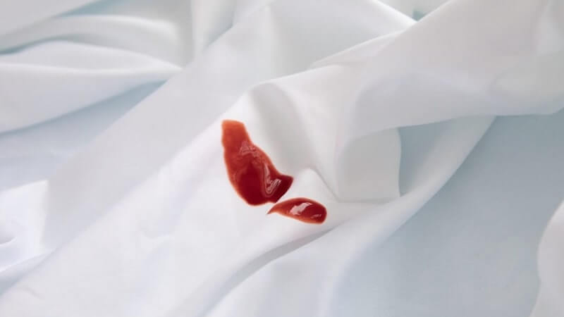 How to remove old blood stains from Sheets