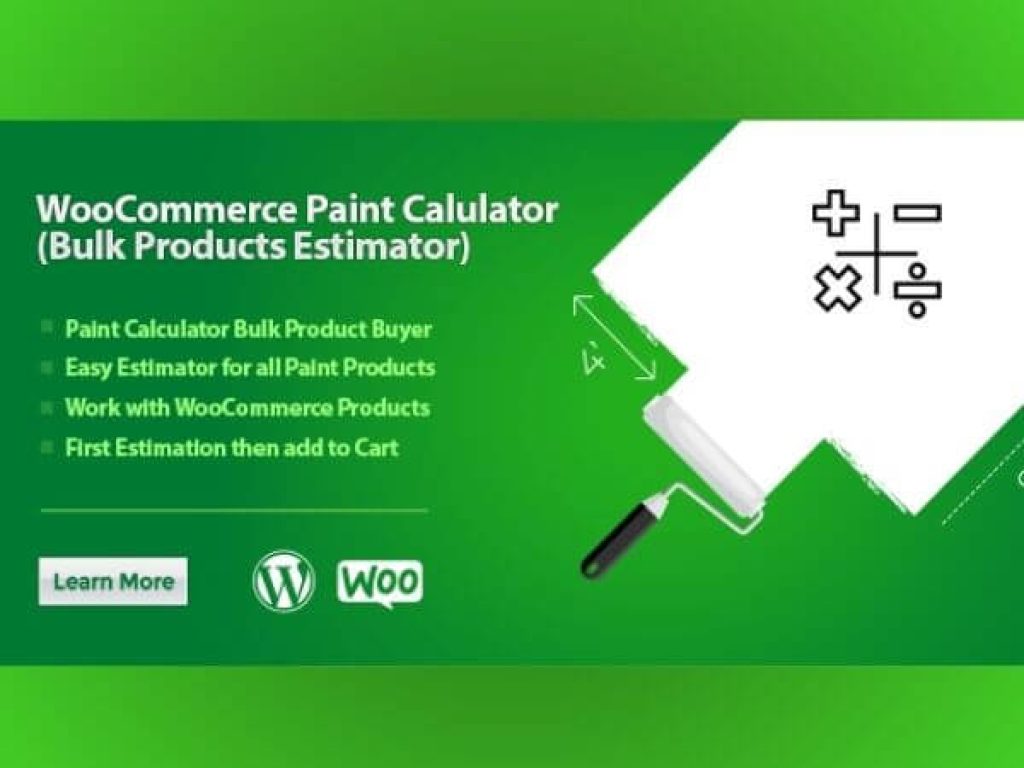 WooCommerce Paint Calculator