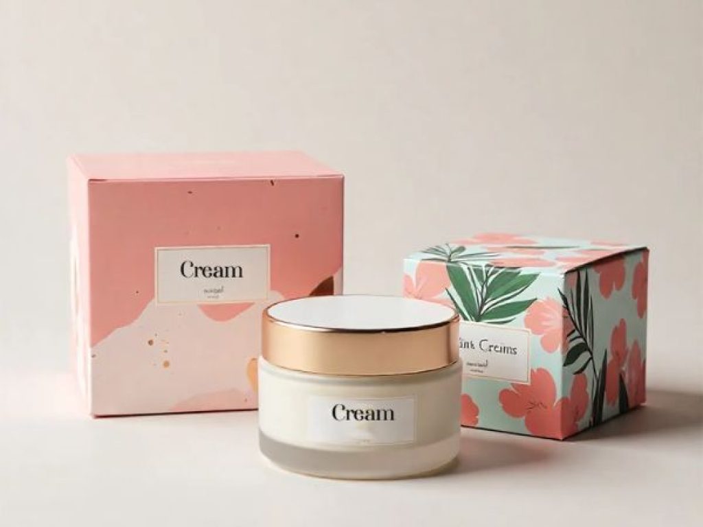 Custom Cream Boxes
