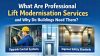 Professional Lift Modernisation Services